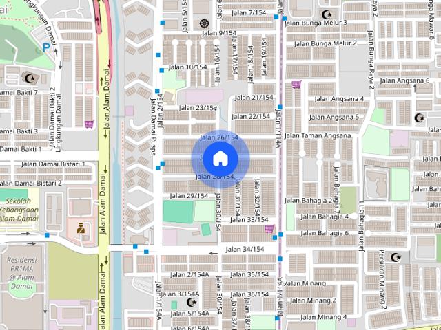 House for rent in Kajang, Langat