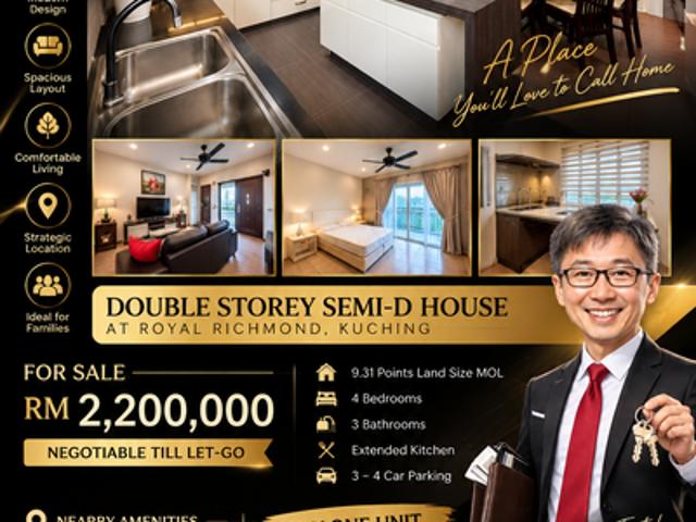 House for sale in Kuching, Bahagian Kuching