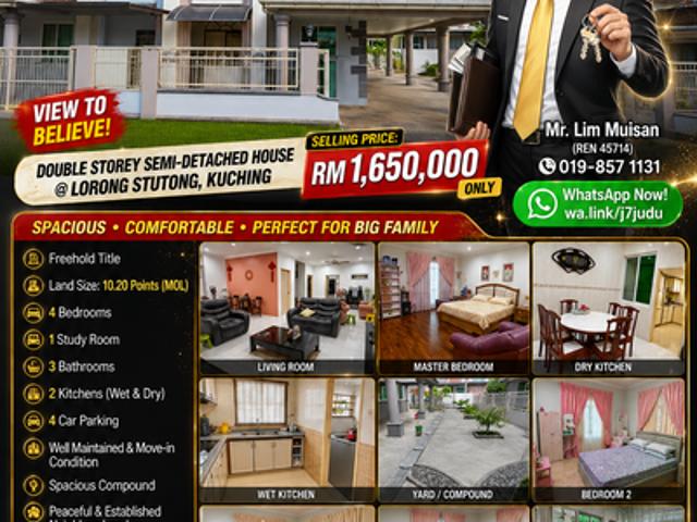 House for sale in Kuching