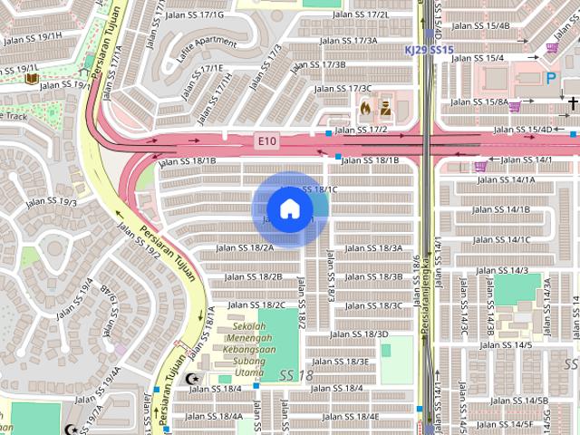 Apartment for rent in Petaling, Subang Jaya