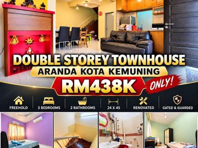 Townhouse for sale in Seksyen 31, Shah Alam