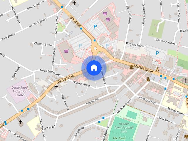 Apartment for rent in Heanor and Loscoe CP, Kedleston