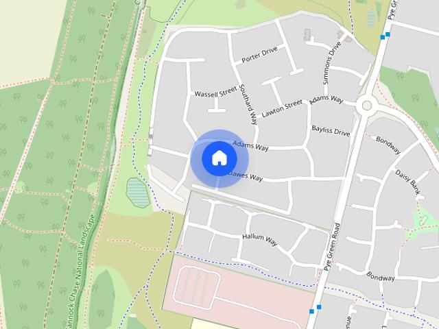 House for rent in Pye Green, Chadsmoor
