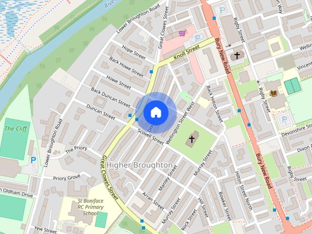 House for rent in Higher Broughton, Salford