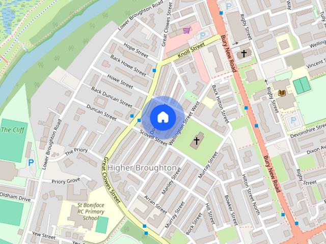 House for rent in Higher Broughton, Salford