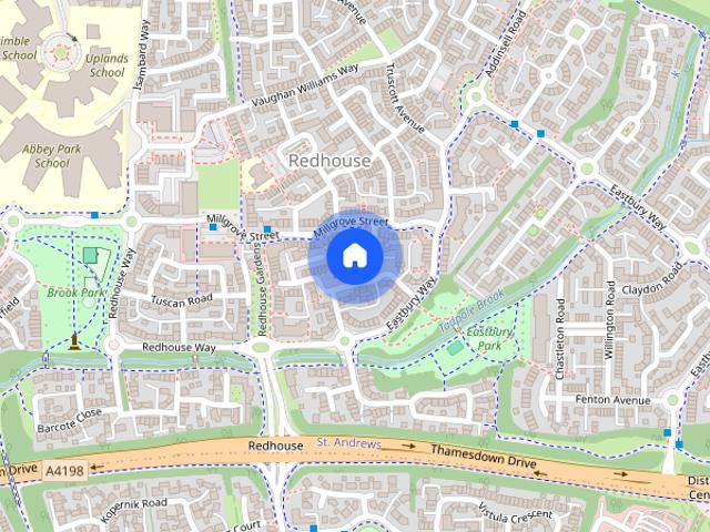 House for rent in Redhouse, Abbey Mead