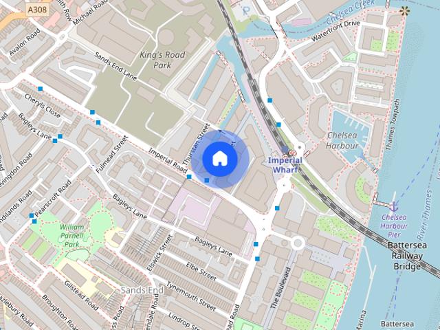 Apartment for rent in Chelsea Creek, Greater London