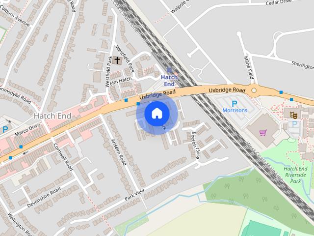 Apartment for rent in Hatch End, Greater London