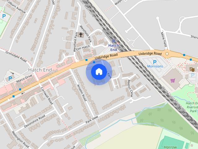 Apartment for rent in Hatch End, Greater London