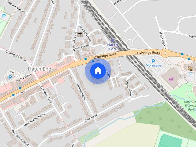Apartment for rent in Pinner, Hatch End