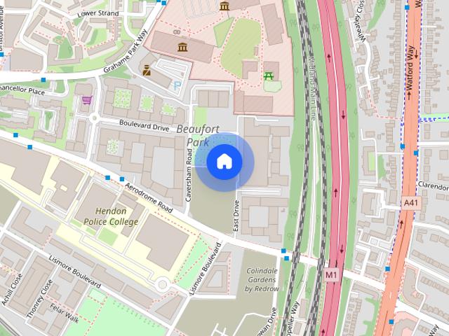 Apartment for rent in Beaufort Park, Greater London