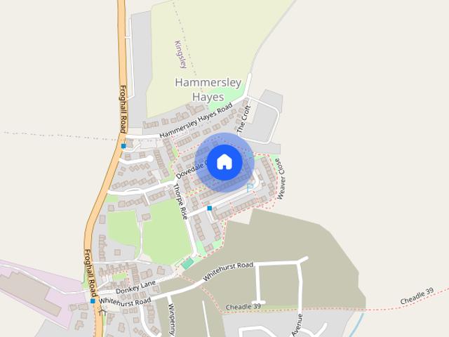 House for rent in Cheadle, Kingsley Moor