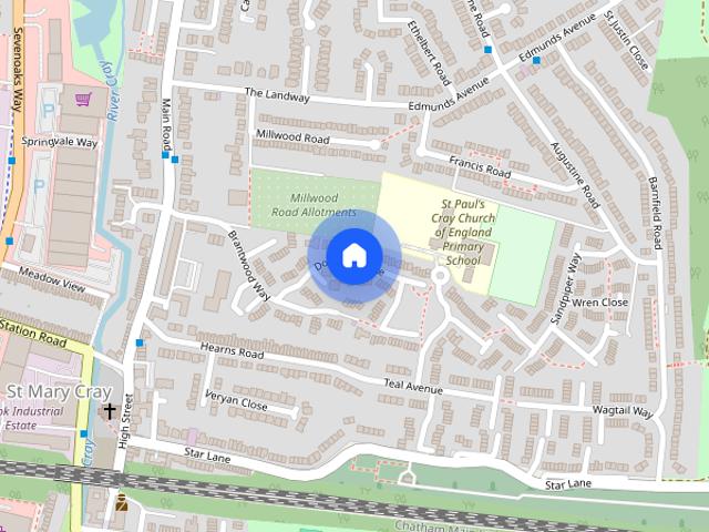 House for rent in St Paul's Cray, Greater London