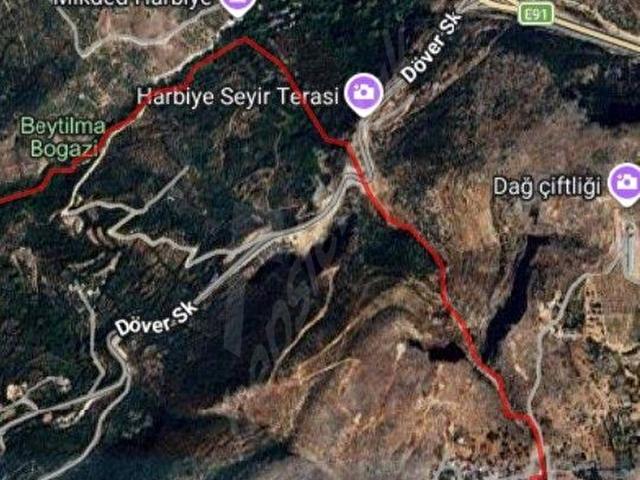 Bozlu, Yayladağı içerisinde satılık Arsa