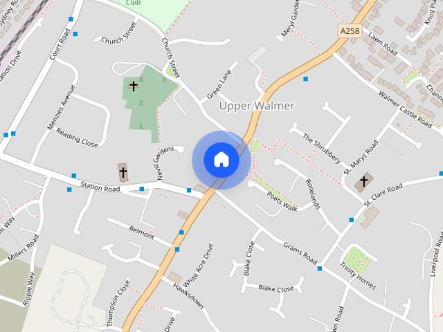 Apartment for rent in Upper Walmer, Ash