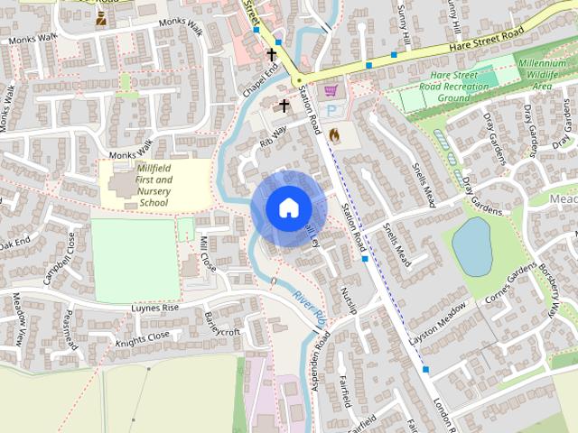 House for rent in Colliers End, Hertfordshire