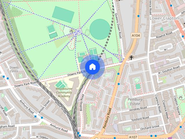 Apartment for rent in Shacklewell, Greater London