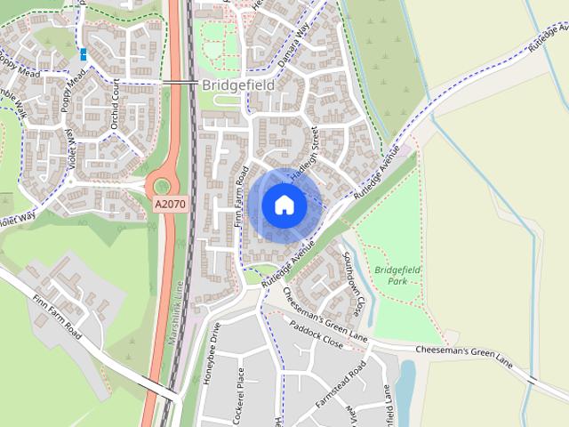 House for rent in Cheeseman's Green, Bridgefield