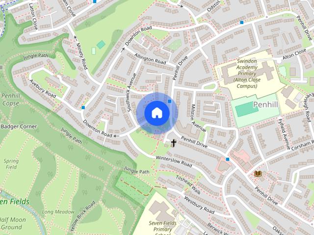 House for rent in Penhill, Swindon