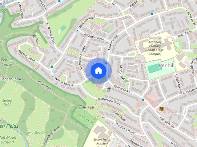 House for rent in Penhill, Swindon