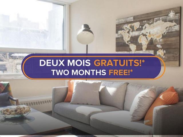 Apartment for rent in St. Leonard's, Quebec
