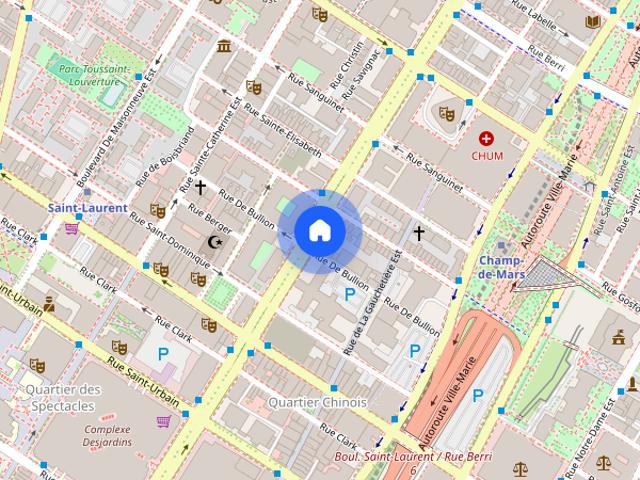 Apartment for rent in Quartier Chinois, Montréal