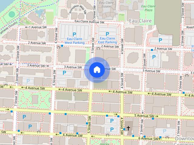Apartment for rent in Eau Claire, Calgary