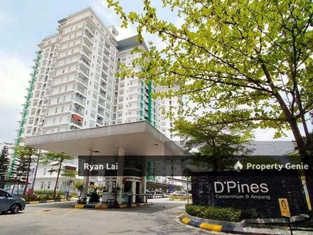 Condominium for rent in Taman Cempaka, Majlis Perbandaran Ampang Jaya