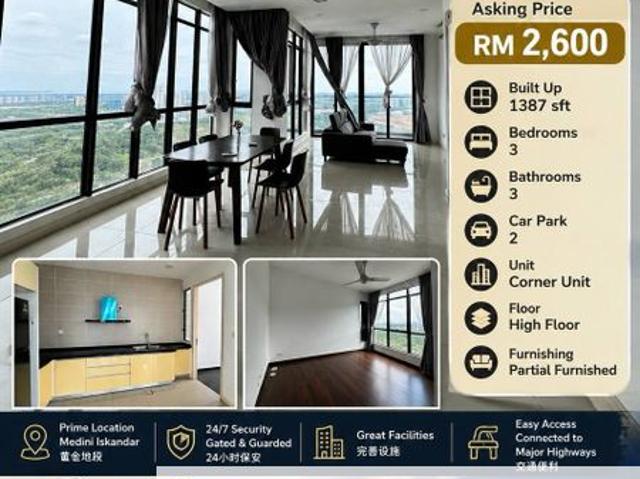 Condominium for rent in Bukit Ledang, Johor