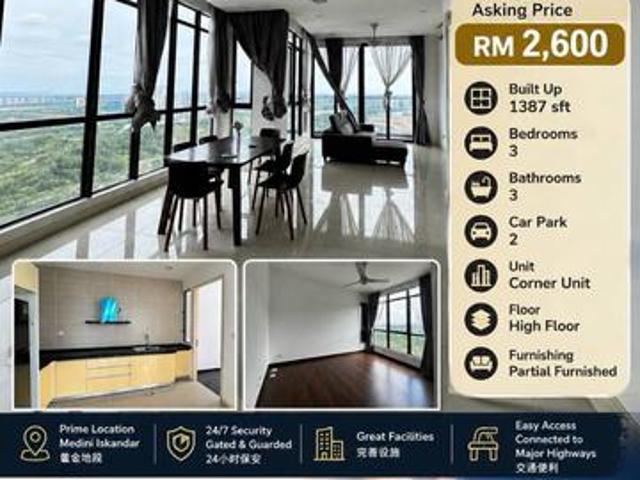 Serviced Residence for rent in Bukit Ledang, Johor