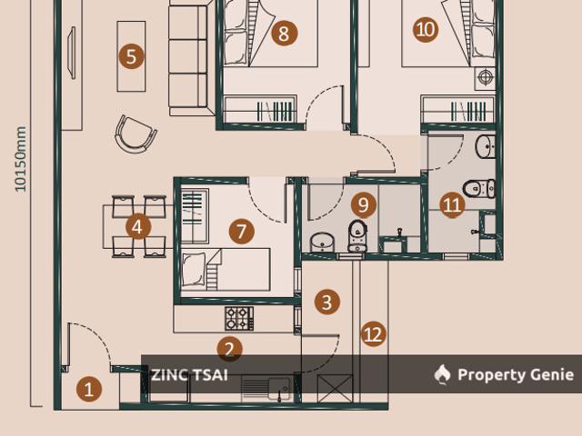 Serviced Residence for rent in Petaling, Damansara Damai