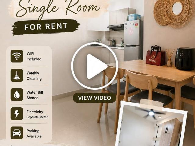 Room for rent in Petaling, Damansara Damai