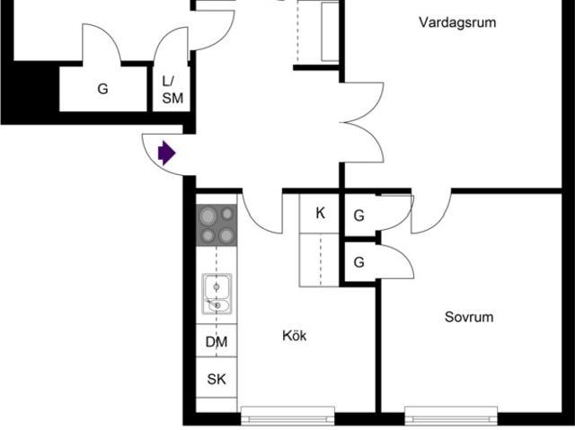 Bostadsrätt till salu i Botkyrka, Stockholm