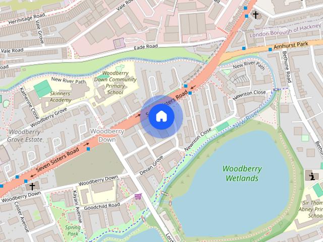 Apartment for rent in Woodberry Down, Greater London