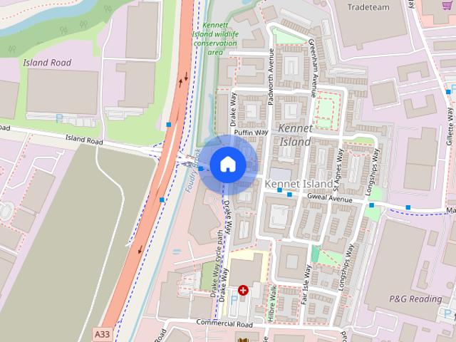 Apartment for rent in Kennet Island, Reading