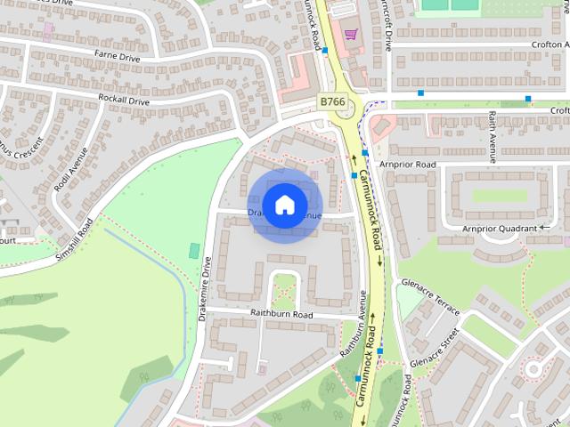 Apartment for rent in Simshill, Scotland