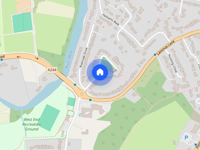 House for rent in Lower Green Esher, Blackhills