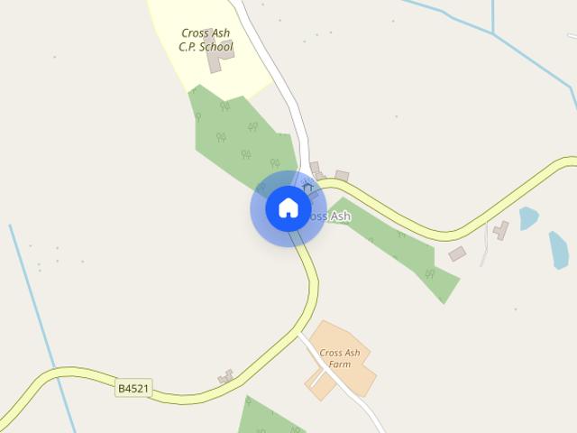 House for rent in Cross Ash, Wales