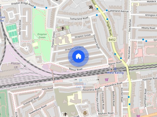 House for rent in London Borough of Ealing, Hanwell