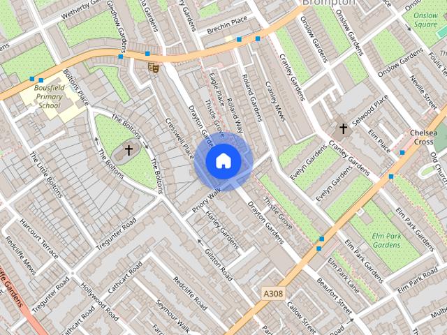 Apartment for rent in Brompton, Greater London