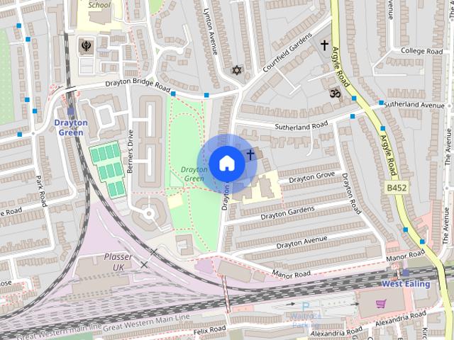 House for rent in London Borough of Ealing, Hanwell