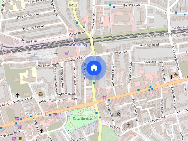 Apartment for rent in London Borough of Ealing, Hanwell