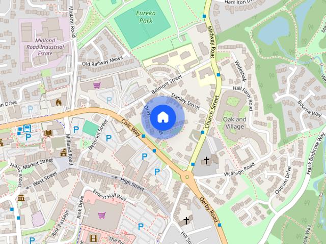 House for rent in Lower Midway, South Derbyshire