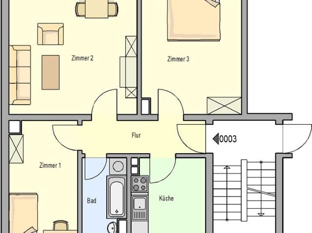 Apartment mieten in Krieschow, Kolkwitz
