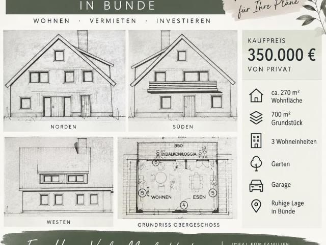 Haus kaufen in Bünde-Mitte, Bünde