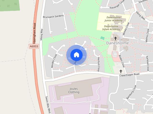 House for rent in Danesholme
