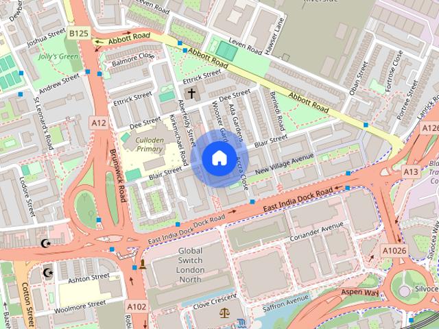 Apartment for rent in Aberfeldy Village, Blackwall