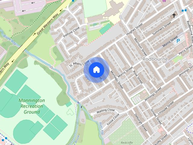 House for rent in Rodbourne, Swindon