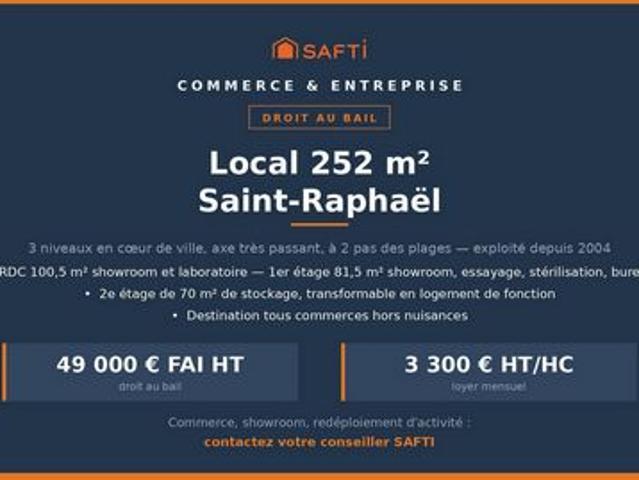 Local Commercial location à Arrondissement de Draguignan, Saint-raphaël