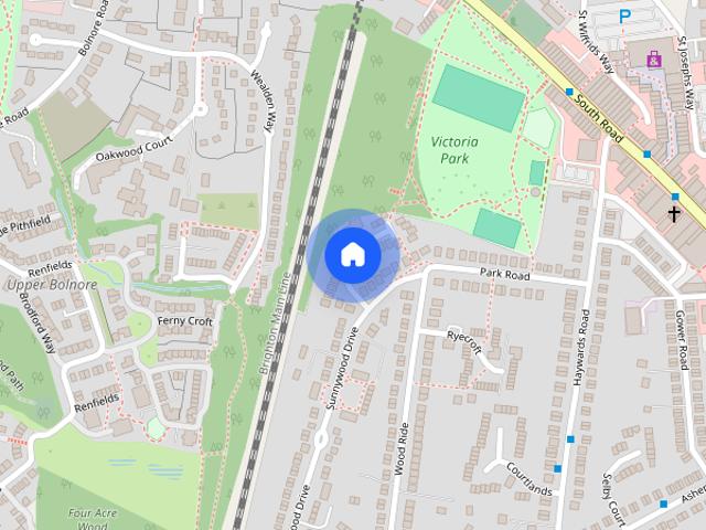 Apartment for rent in Perryfields, West Sussex